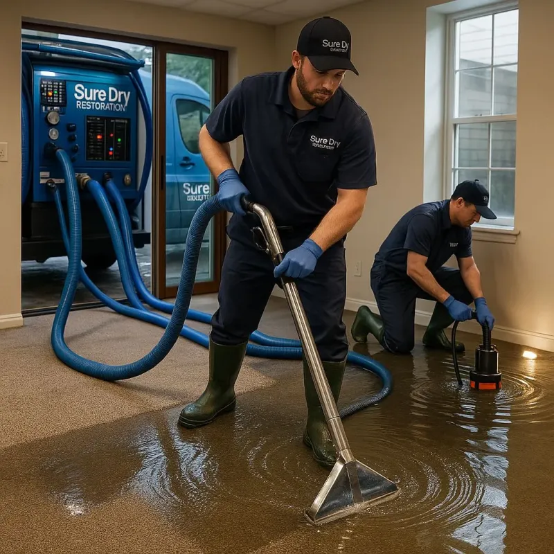 Water Extraction and Removal process in Wells Branch, TX